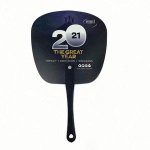Wholesale Customized PP Plastic <b>Hand</b> <b>Fan</b> with Promotional Logo Printing Novelty Gifts - Product Image 1