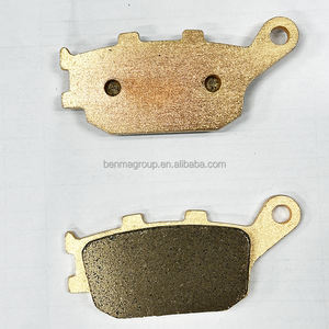 Plaquettes de frein à disque avant Benma FA174 en métal fritté pour moto CB 400 CB400 Motocross pour CB 600 Hornet DL <span class=keywords><strong>650</strong></span> XT V-Strom - Product Image 1