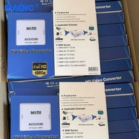 Diğer ses Video ekipmanları 1080p RCA HDMI dönüştürücü AV2HDMI adaptörü AV HDMI