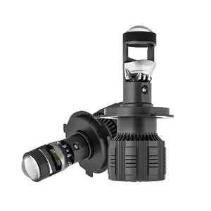 Nuovo Mini proiettore lente H4 lampadina a LED 19mm linea di taglio modello di luce per fari auto Retrofit H7 H11 9005 lampadine