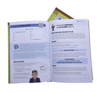 Impression de livres brochés A5 personnalisés, couverture laminée film couché 300 g/m², reliure cousue, écologique, fantaisie/offset pour carnets