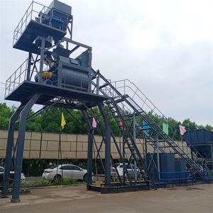 Vente chaude Centrale à béton mobile YHZS60 compacte et pratique pour le béton et l'asphalte, capacité 60m³/h, moteur électrique - Product Image 1