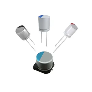 capacitor 6.3v 220uf Suppliers-Tampa alum poly 220uf 20% 6.3v smd EEF-SX0J221ER capacitadores de polímero de alumínio