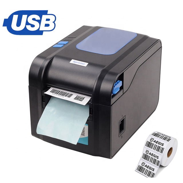 Industrial Generator Barcode Printer XP-370B 80mm 3inch Thermal Shipping Label Printer 4x6 Barcode Printer