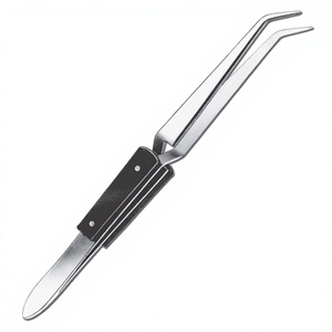Pinces à pansements chirurgicales en acier inoxydable, ensemble d'instruments manuels certifiés CE Classe I pour interventions chirurgicales - Product Image 3
