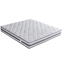 Matelas King Size à ressorts ensachés en mousse, enroulé en boîte, pour chambre à coucher, bon prix