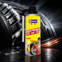 Spray de réparation et d'étanchéité pour pneus tubeless 500ml en aérosol avec buse pour réparation sur le côté de la route