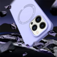 Coque de téléphone en silicone liquide d'origine pour iPhone 14 Pro Max Plus 13 12 11 Charge magnétique sans fil Couverture antichoc