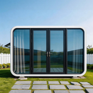 Modelos Innovadores: Casa Prefabricada Aislada e Impermeable <span class=keywords><strong>de</strong></span> 20 pies, Tipo Cabaña Apple, Casa Móvil Pequeña Personalizada - Product Image 4