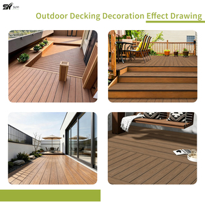 Revêtement de <span class=keywords><strong>sol</strong></span> <span class=keywords><strong>extérieur</strong></span> imperméable à emboîtement <span class=keywords><strong>pour</strong></span> la décoration de jardins, terrasses et patios (vente en gros) - Product Image 4