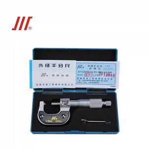 Pinza micrometro ad alta precisione in acciaio inossidabile 0-25-50-75 Micron risoluzione 0.01mm precisione grande spessore laterale a spirale - Product Image 1