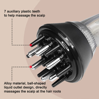 Mini distributeur de liquide pour huile, brosse de massage du cuir chevelu régénérante pour les soins capillaires, système de croissance des cheveux, applicateur pour le cuir chevelu pour la croissance des cheveux