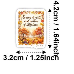 50 Pegatinas de Vinilo con <span class=keywords><strong>Frases</strong></span> <span class=keywords><strong>Motivadoras</strong></span> en Acuarela, Resistentes al Agua, Estilo Vintage, para Decorar Laptops, Diarios y Álbumes de Recortes - Product Image 3