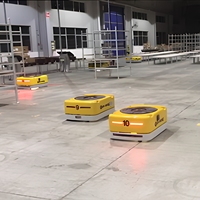 Système AGV intelligent et efficace, véhicule à guidage automatique, robot de manutention en entrepôt, chariot de navigation laser pour l'intralogistique
