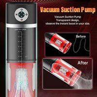 Masturbateur automatique pour homme, jouet sexuel masculin avec 5 fonctions de succion et 5 de rotation, vagin de poche avec éclairage ambiant 7 couleurs, machine sexuelle.