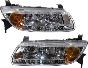 Faros Delanteros de Cristal Estilo Fábrica para Saturn Serie L 2000-2002, Remanufacturados, 12V 6000K, Conjunto de Faros para Auto - Product Image 6