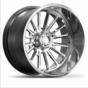 JUWA Nuevas Llantas Forjadas de 1 Pieza T6-6061 de 18-26 Pulgadas con Diseño Cóncavo y Offset Negativo para Camionetas y SUVs, Diseño Robusto para <span class=keywords><strong>Aventura</strong></span> - Product Image 5