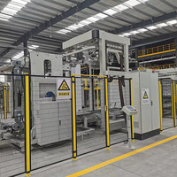 Machine d'emballage automatique de palettes, enrouleuse de film étirable, équipement d'emballage avec composants PLC