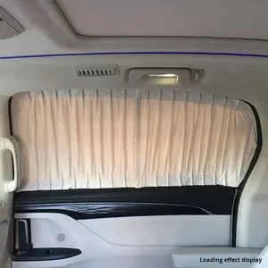 <span class=keywords><strong>Cortinas</strong></span> Eléctricas de Lujo <span class=keywords><strong>para</strong></span> Parasol de Ventanas Delanteras de Furgonetas/MPV, Kits Interiores de Tamaño Personalizado, Estilo Popular de Nailon - Product Image 2