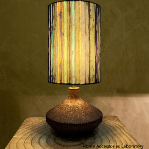 Lampe de table en céramique E27 220V, ampoule à incandescence, commande par interrupteur, pour chambre à coucher, salon, hôtel, bar - Product Image 3