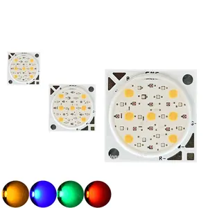 Rgbw cob chip de led 100 k 120 k 200 k rgbw, cob integrado alto cri de alta potência 8w 18w 20w 30w 50w 80w 450w 3000 w 6000 w