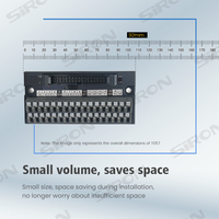 Module de bornier SiRON T055/T056/T057/T058 X210 DC24V 10/20/34/40 broches, module d'entrée/sortie PLC, connecteur MIL, fixation par vis/rail DIN
