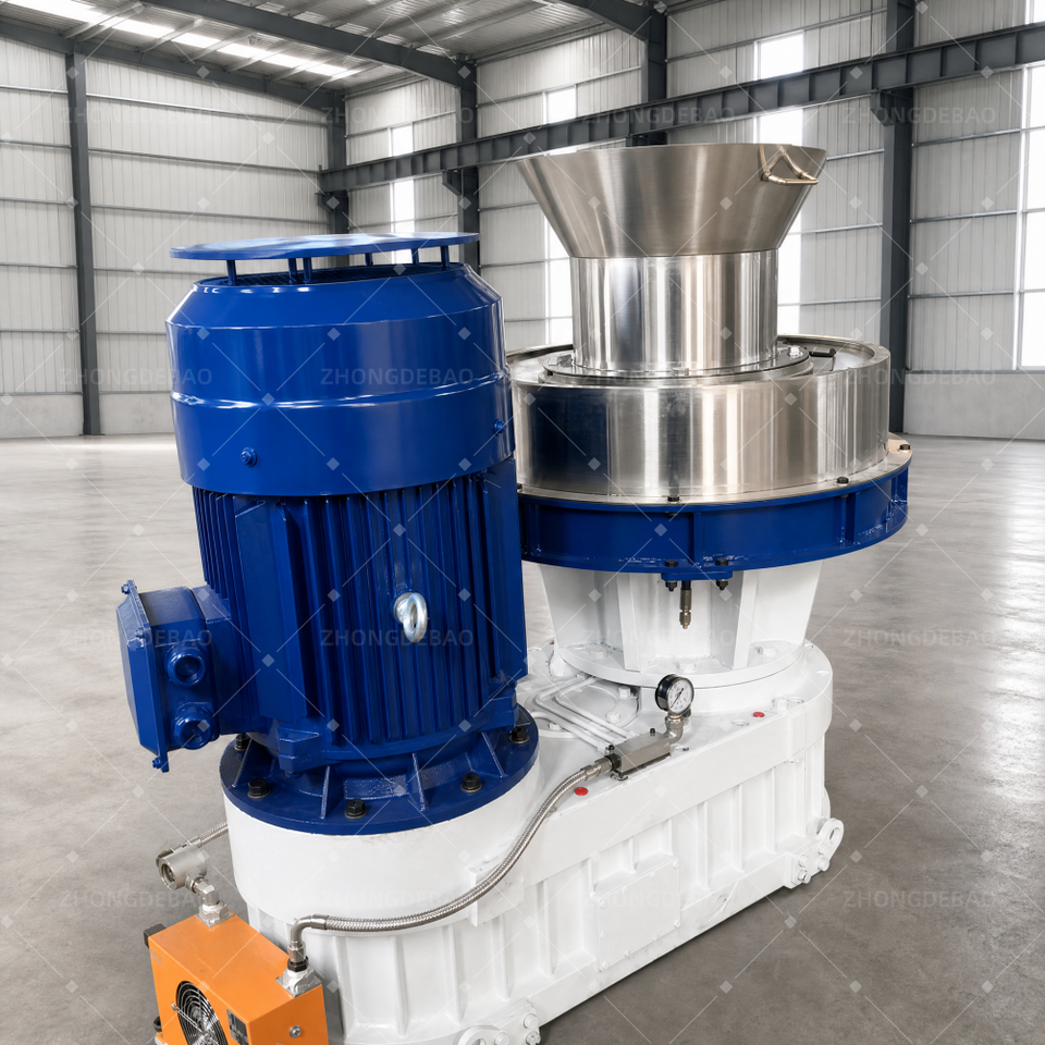 Timber Core Sampling Wood Chip Pellet Machine Vertical Ring Mold Pellet Machine Small Wood ...
