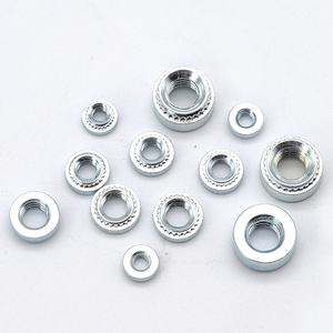 Lot de 10 écrous auto-serrants en acier inoxydable 304/acier au carbone, écrous à sertir, inserts d'écrous, écrous à pression M2 M3 M4 M5 M6 - Product Image 5