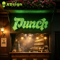 Enseigne LED XDsign de qualité commerciale, personnalisable, à couleurs magiques, effet ciel étoilé 3D, résistante aux intempéries IP65, contrôle Bluetooth, publicité automobile