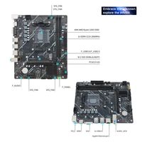 PANDL Set Kombinasi Desktop Gaming A320 AM4 2X DDR4 RAM M2 SATA3.0 SSD PCIe3.0X16 dengan AMD Ryzen 3 2200G Motherboard A320M