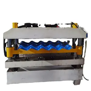 Máquinas formadoras de rollos corrugados profesionales, máquina formadora de rollos, máquina para hacer láminas de techos de zinc