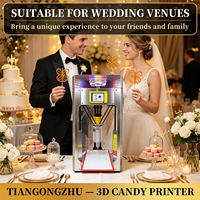 Impresora 3D de Dulces, Suministro Directo de Fábrica, Pantalla Táctil, Comercial, Comestible, Semiautomática, Grado Alimenticio, Patrón Personalizado