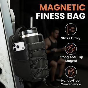 Porte-bouteille d'eau magnétique résistant à l'eau avec poche pour téléphone, sac de sport, voyage, fitness, sac de sport magnétique - Product Image 3