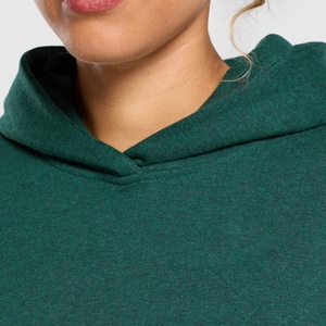 Sudadera con Capucha Personalizable con Logotipo para Mujer, Color Sólido, Manga Larga, Pantalones Largos, Chándal Informal para Mujer - Product Image 6