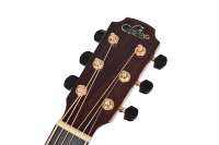 Guitare acoustique Huayi Sevillana New High Gloss 39 pouces, table en épicéa massif, 6 cordes, modèle professionnel 2301, palissandre de haute qualité