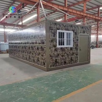 Taşınabilir Katlanabilir Prefabrik Çelik Sandviç Panel Konteyner Ev Ofis Binası Depo Atölyesi Hareketli Modern Tasarım