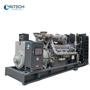 Generator Diesel Ritech Industrial 500kVA 3 Fasa 4 Kawat Starter Elektrik <span class=keywords><strong>Alternator</strong></span> Stamford Leroy Somer - Product Image 2