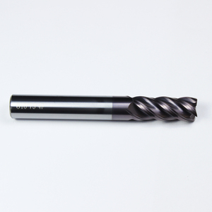 60-Degree Tungsten Steel Milling <strong>Cutter</strong> 4-Flute Carbide <strong>End</strong> Mill <strong>CNC</strong> <strong>Tool</strong> Stainless Steel Special Coating AK Dynamic Milling OEM - Product Image 4