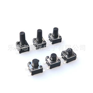 Leyue สวิตช์สัมผัสติดพื้นผิว6x6 4.5x4.5x3.5มม. หมุดทองเหลือง3.3VDC 500mA - Product Image 1