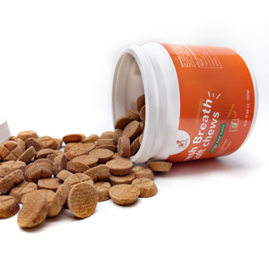Pet Gut Health refresca el aliento Suplemento alimenticio para mascotas natural personalizado Golosinas para perros Proveedores de bocadillos Refresca el aliento Masticables suaves - Product Image 3