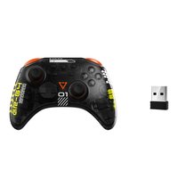 Controlador de juegos todo en uno 2,4G Receptor Bluetooth Tesla Car Games RGB Controlador de Gamepad inalámbrico