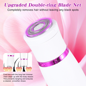 Kit de toilettage électrique pour femme : tondeuse bikini, visage, corps, maillot, nez et oreilles - Product Image 4