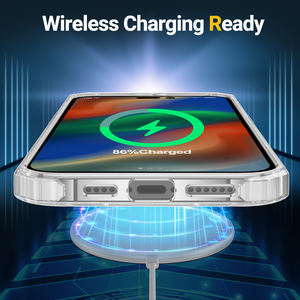 Cubierta de teléfono de parachoques de gel de TPU suave para <span class=keywords><strong>iPhone</strong></span>, PC + TPU funda híbrida funda de teléfono móvil para <span class=keywords><strong>iPhone</strong></span> 15 / 15 Plus / 15 Pro Max - Product Image 4