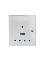Boîtier métallique étanche IP54 pour distribution électrique extérieure ME302520 avec certificat CE YQBOX