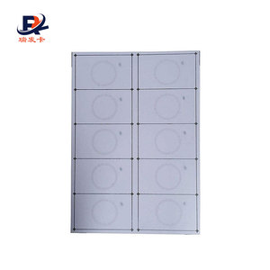 Thượng hải PVC/ABS/PET Chất Liệu 2*5 A4 Kích Thước NFC Ướt IC/ID PVC Thẻ Inlay - Product Image 4
