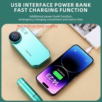 Meilleure lime à ongles électrique professionnelle rechargeable portable, 35000 tr/min, avec batterie 2400 mAh, autonomie de 8 à 10 heures
