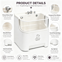 Baignoire Électrique Relevable pour Chiens Dpbathe OEM Personnalisée et Colorée – Station de Toilettage sur Mesure à Marque Privée