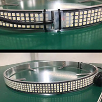 Kingshowstar 4-Row Top RGBW LED Wheel Light New Condition Remote APP Control Quad Row Tire Rim Light pour Truck SUV Corner Light