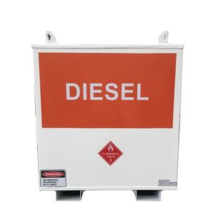 טנק דלק דיזל נייד 1000l עם משאבת זומאק מיני תחנות דלק פחמן פלדה - Product Image 5