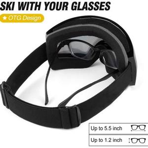 Lunettes de ski anti-buée double couche Offre Spéciale Protection UV avec logo - Product Image 5